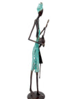 Man 55 cm turquoise n°1 