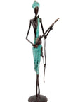 Man 55 cm turquoise n°1 