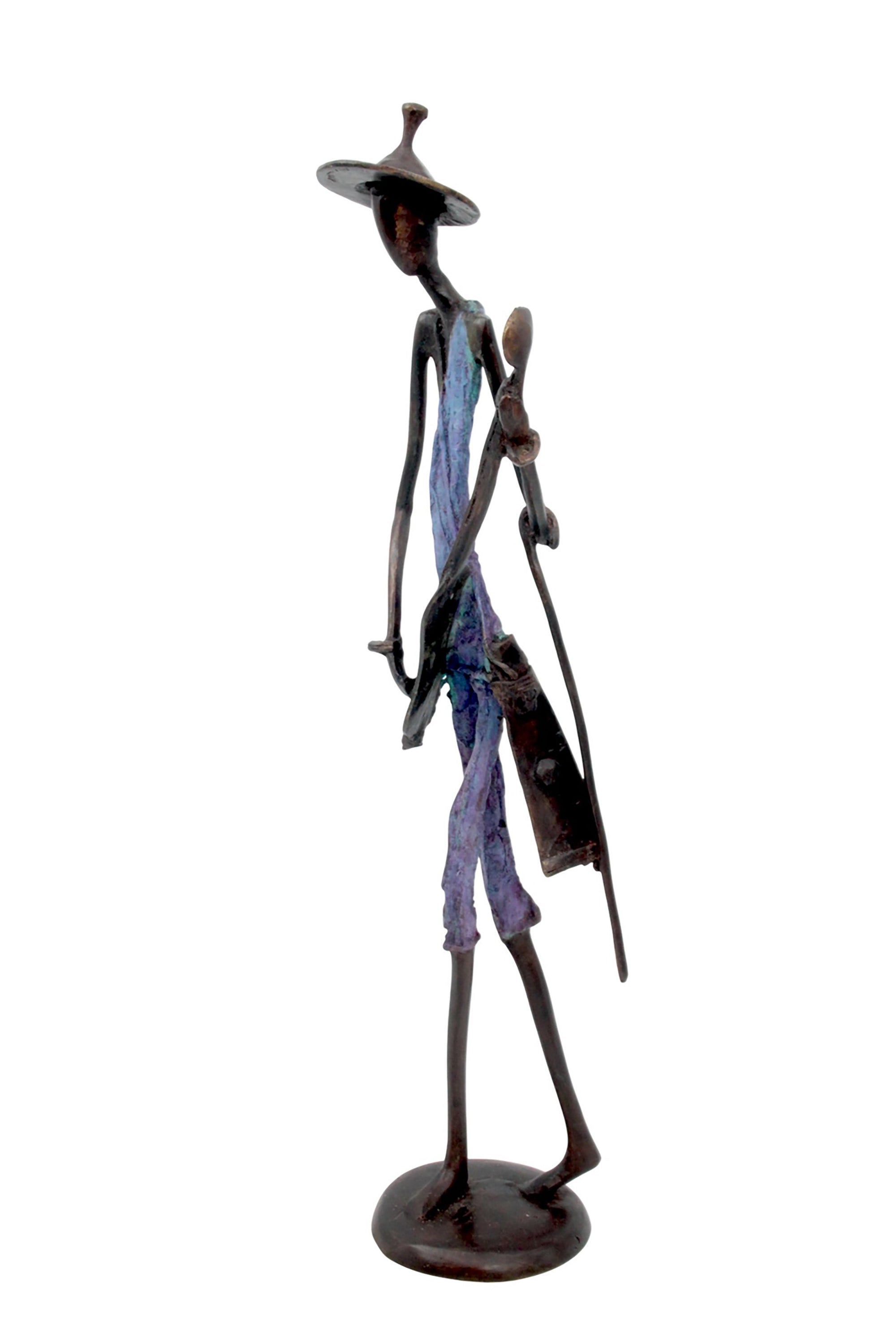 Man 55 cm purple n°1 