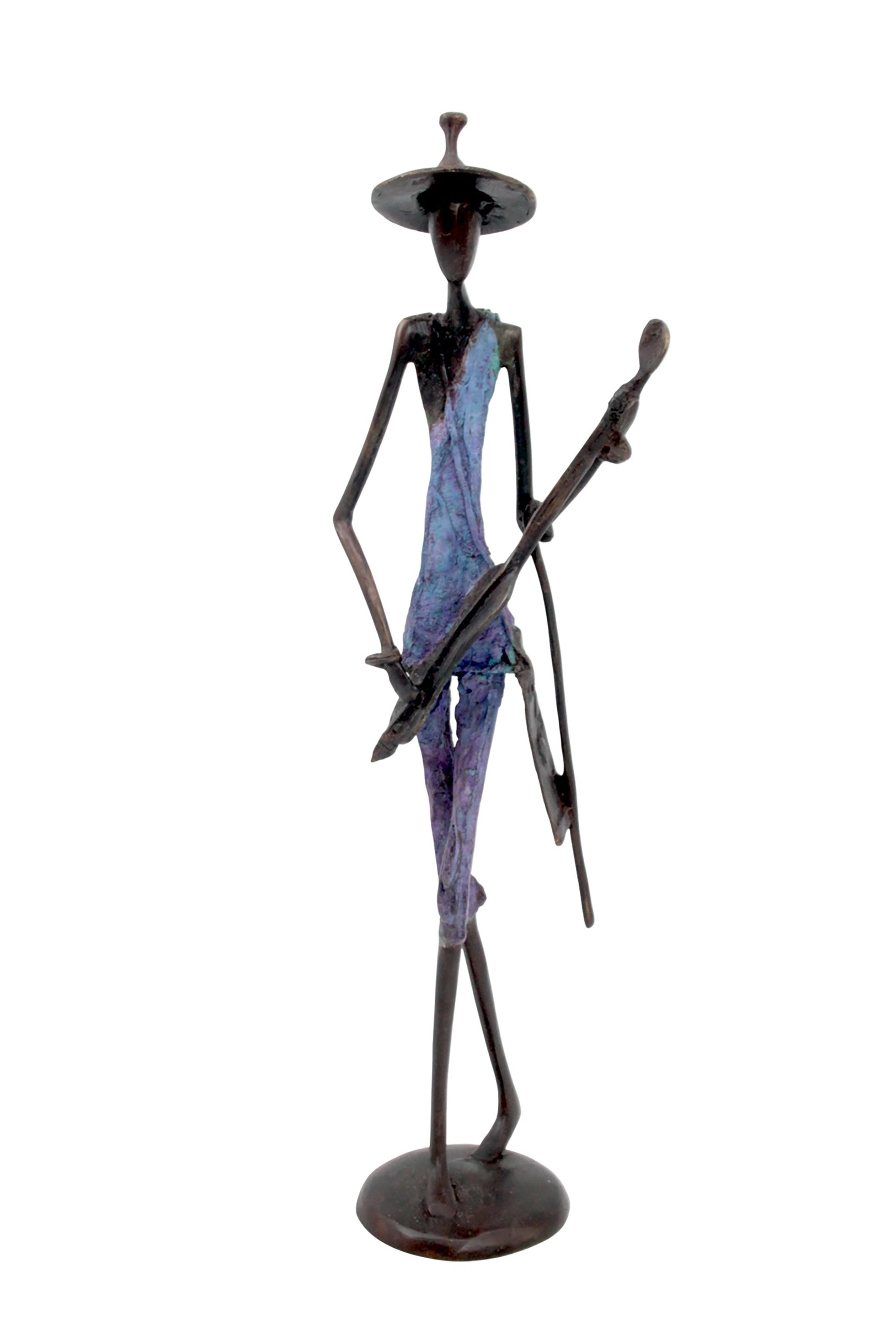 Man 55 cm purple n°1 
