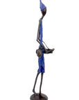 Man 55 cm purple n°2 