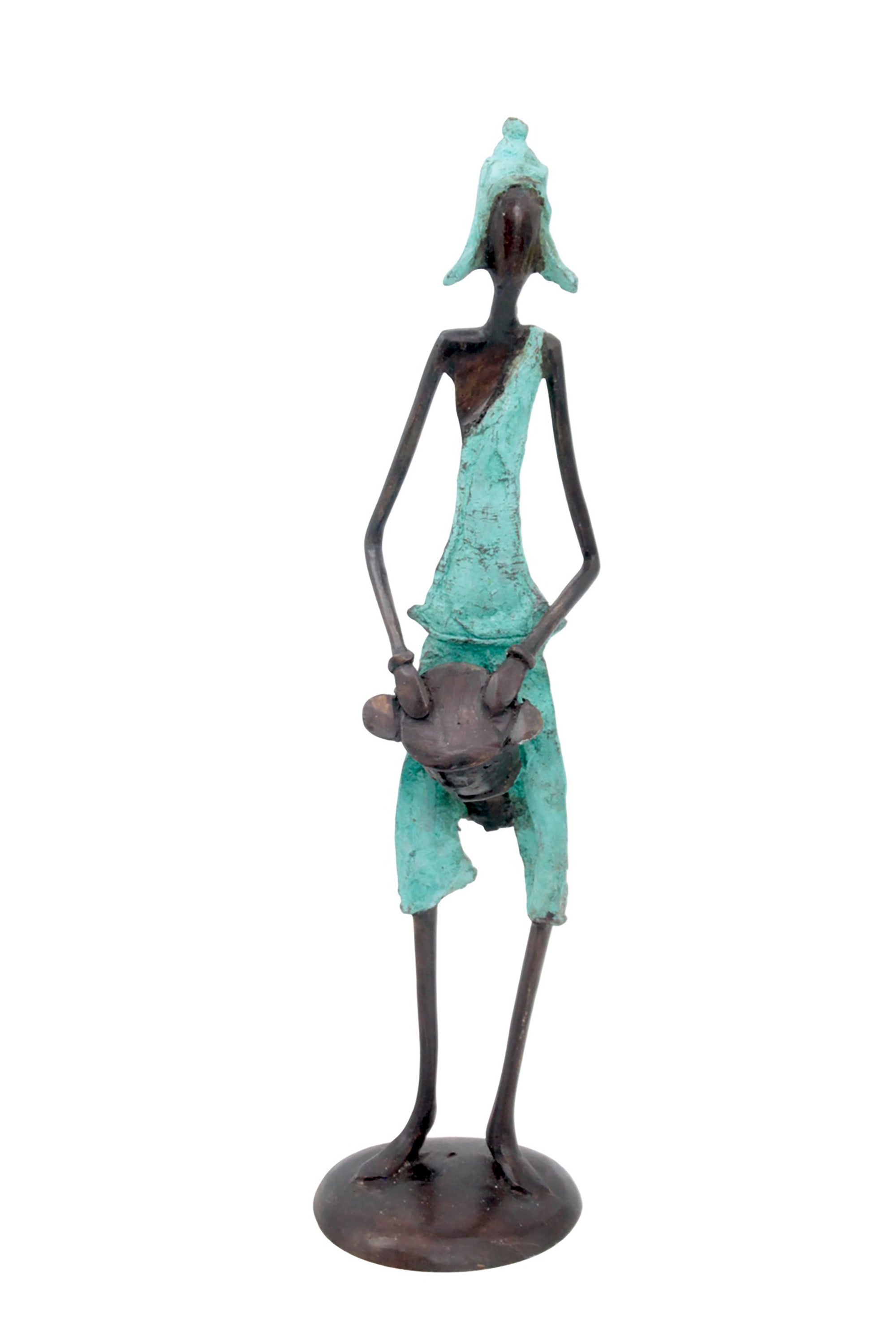 Man 35 cm turquoise n°1 