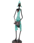 Man 35 cm turquoise n°1 