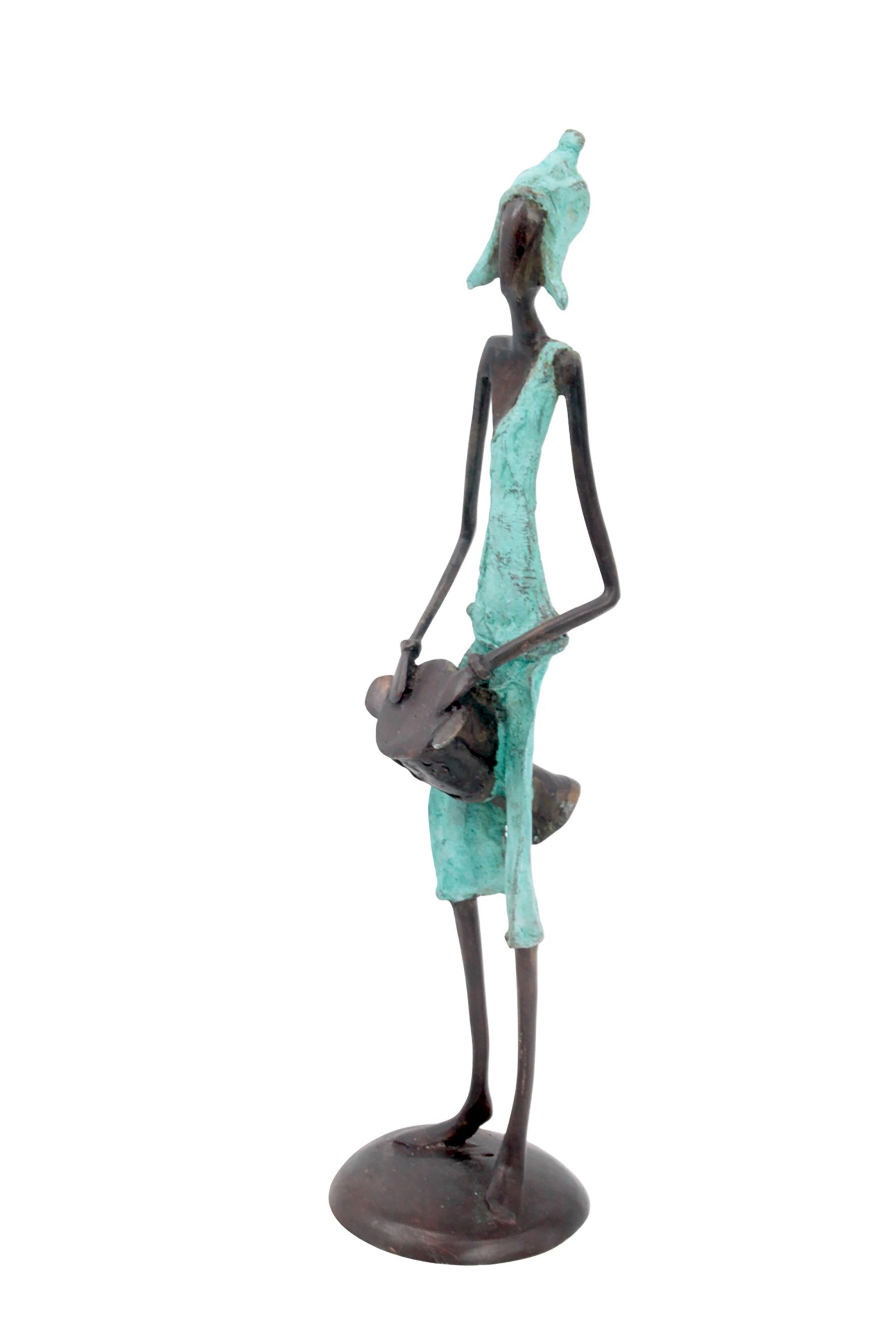Man 35 cm turquoise n°1 