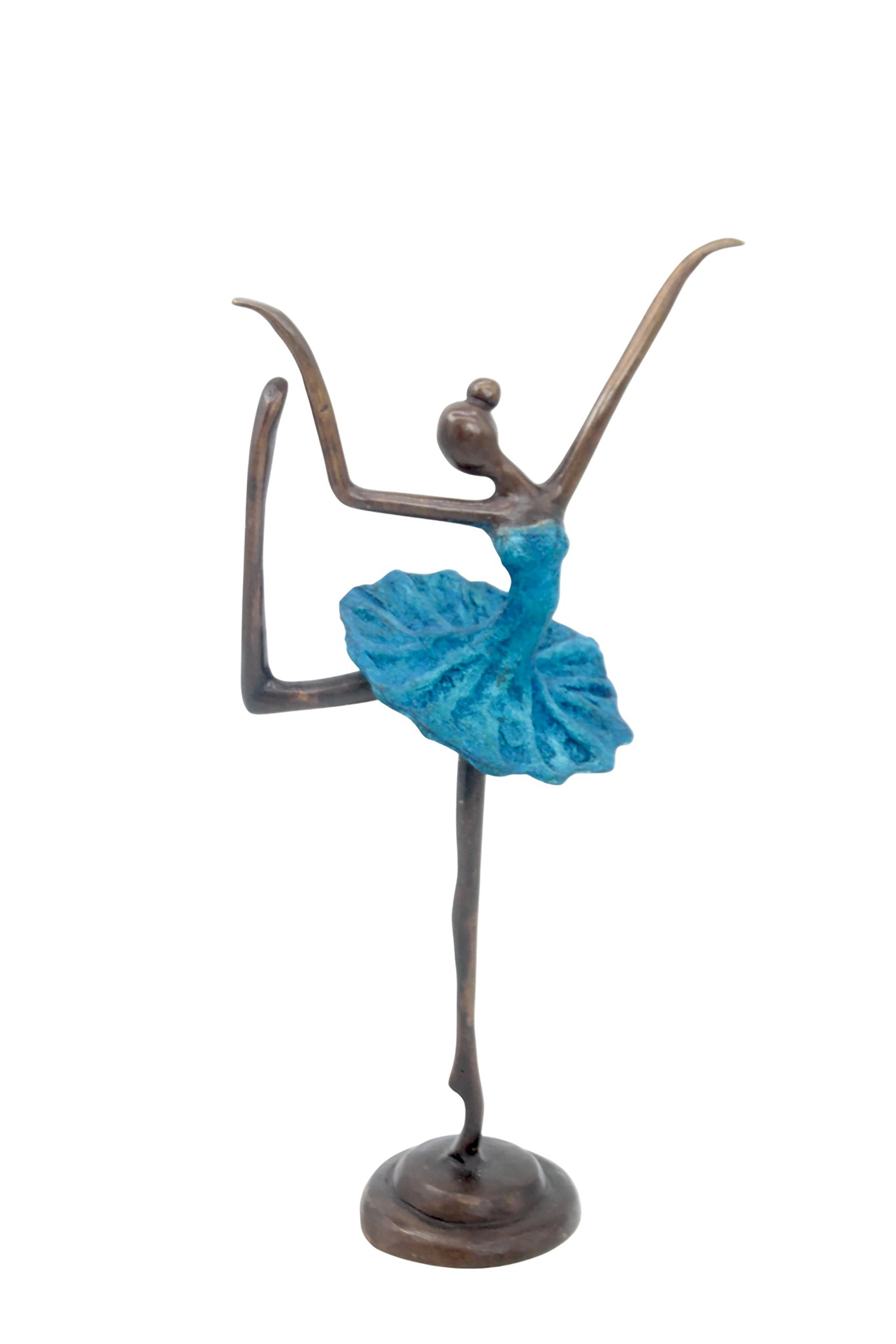 Ballerine 25 cm bleu n°1 