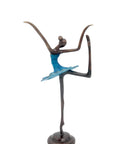 Ballerine 25 cm bleu n°1 