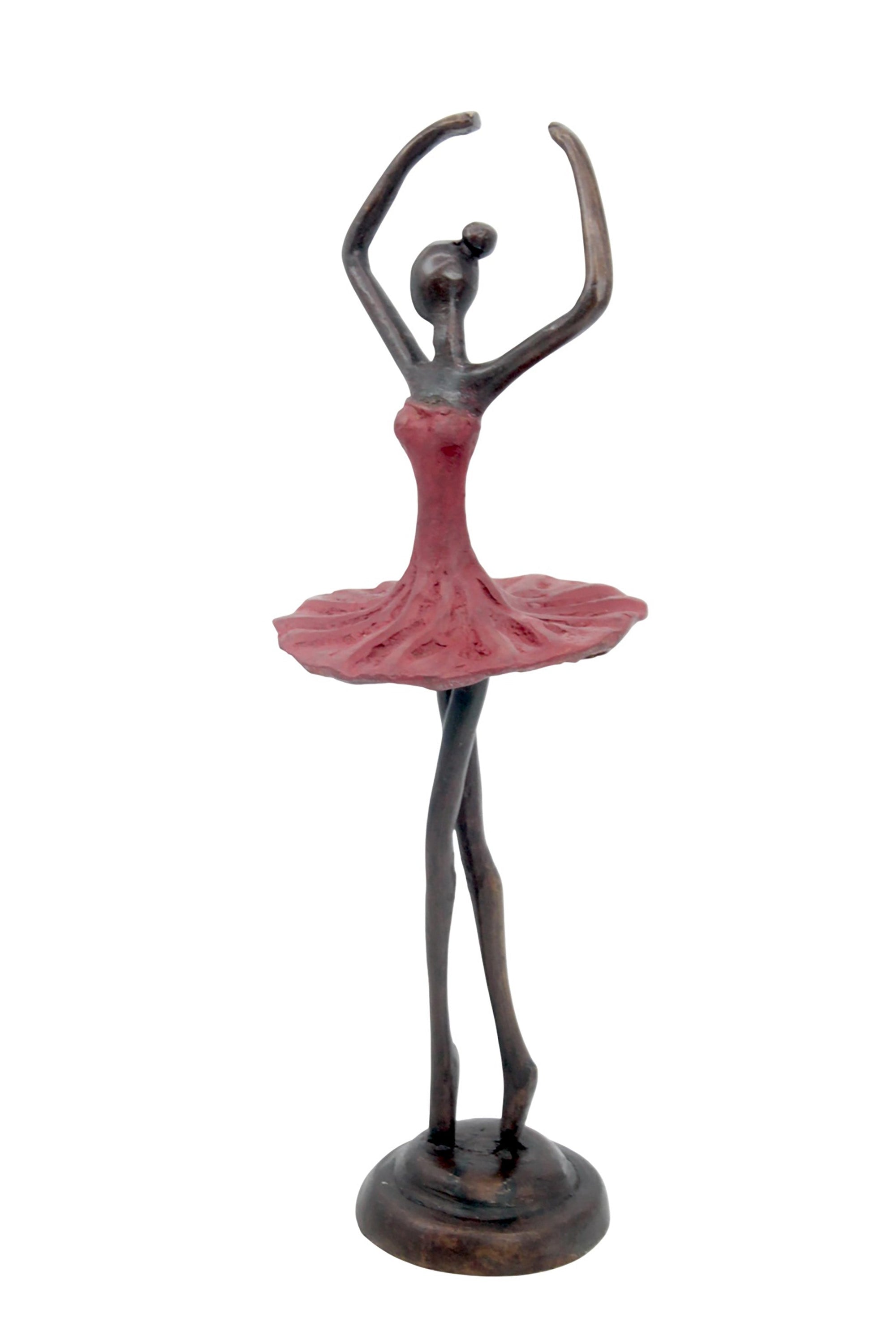 Ballerine 25 cm rouge n°2 