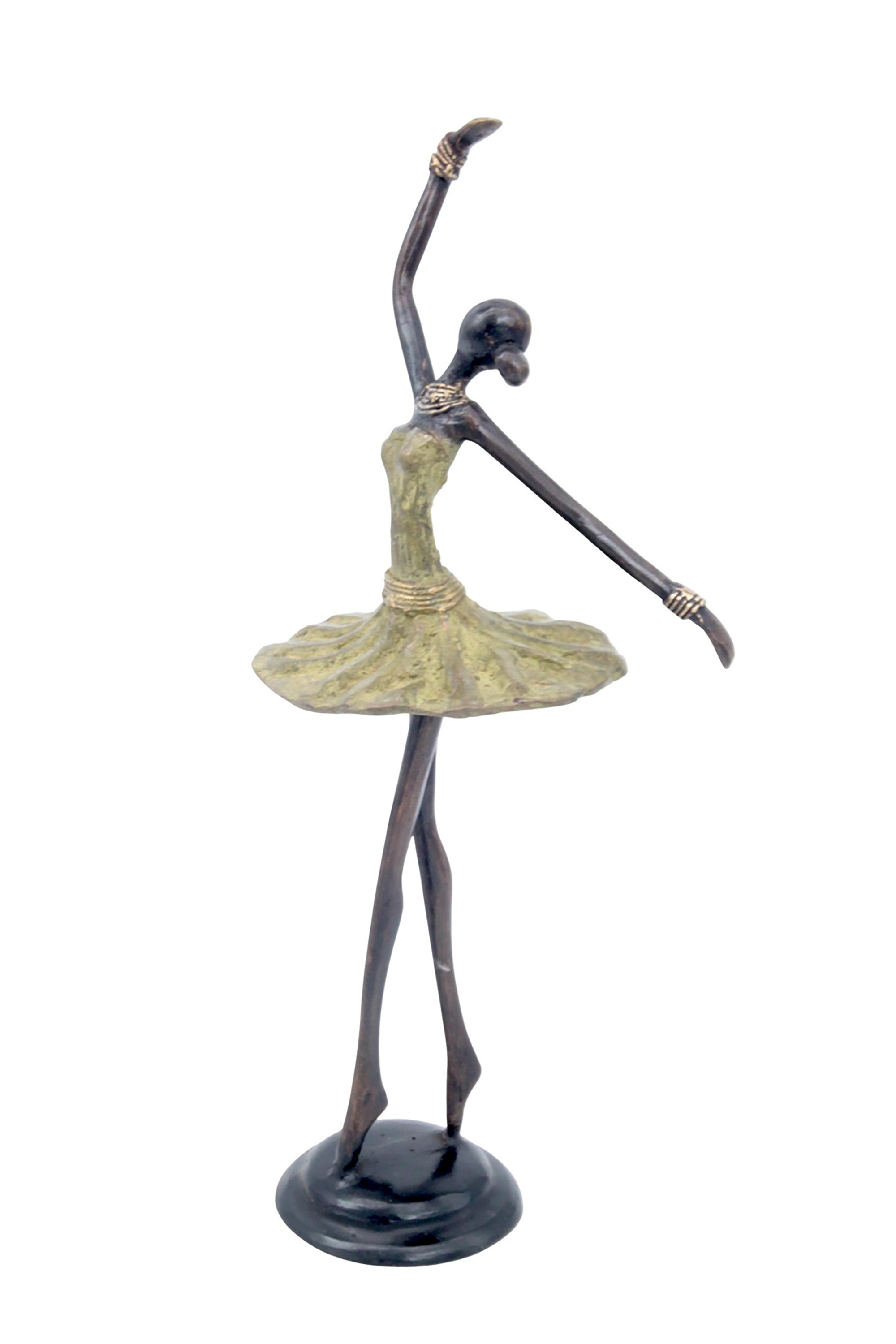 Ballerine 25 cm vert n°1 