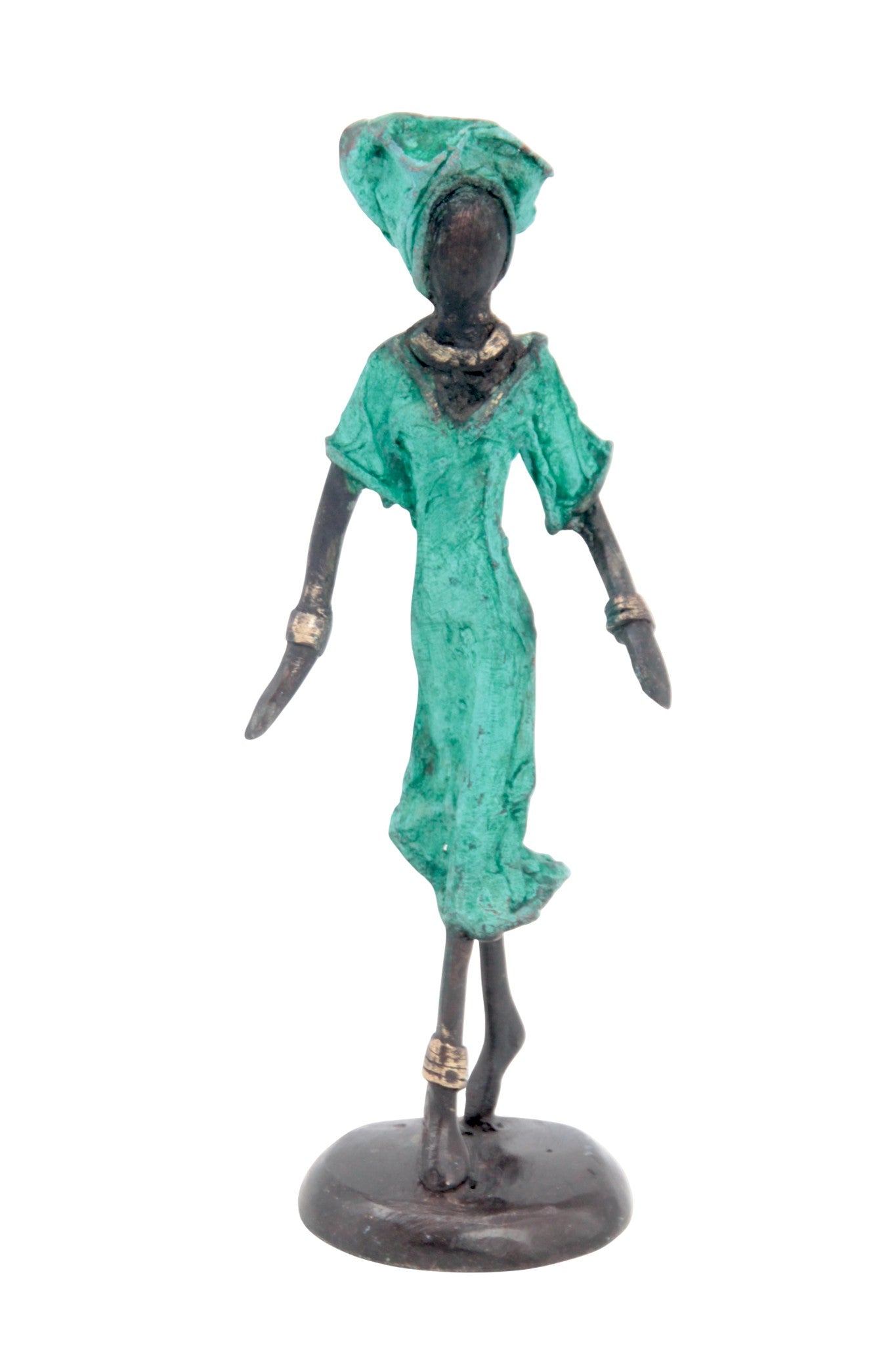 Bronze 15 cm vert n°7 