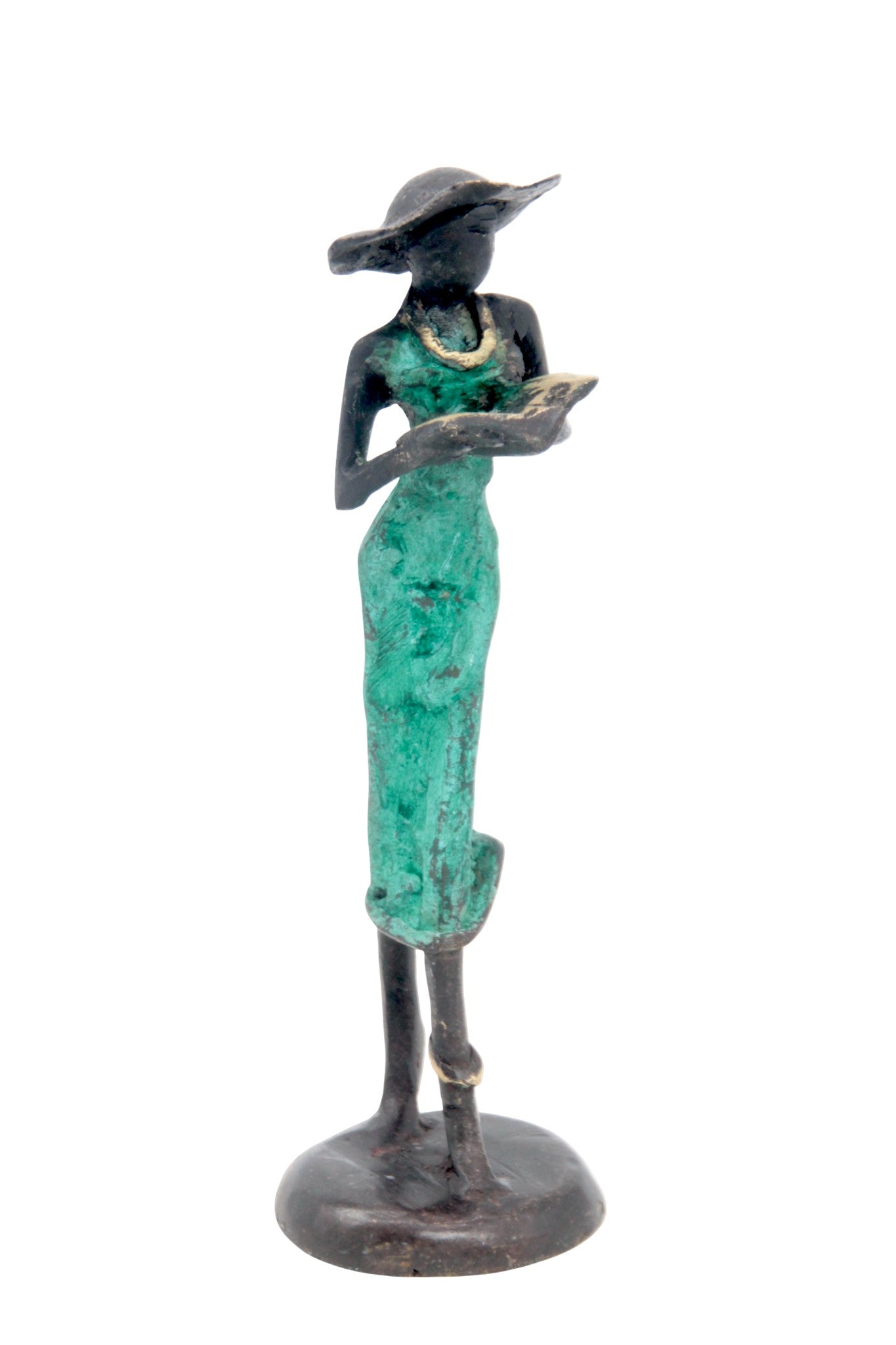 Bronze 15 cm vert n°37 