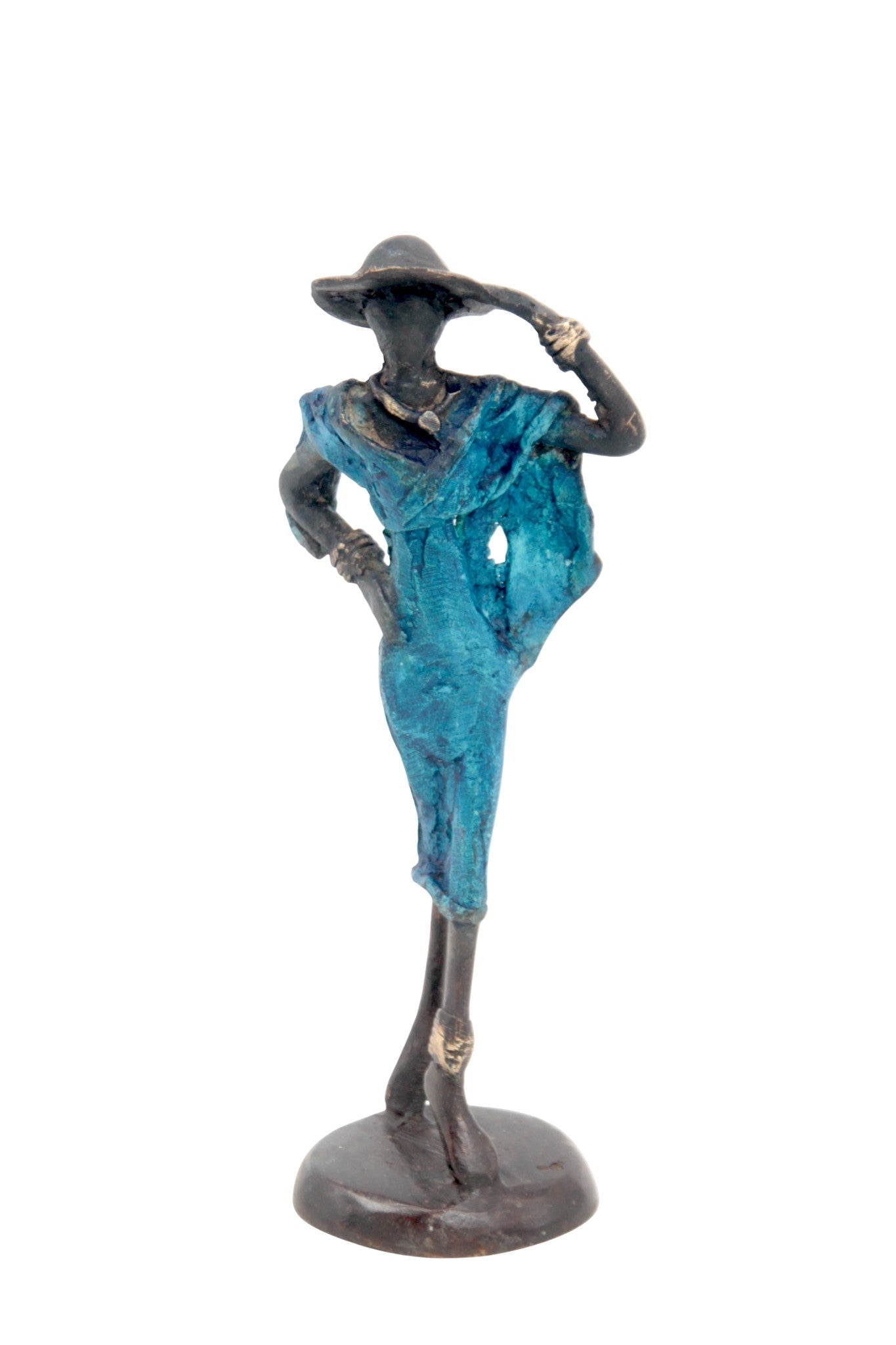 Bronze 15 cm bleu n°5 