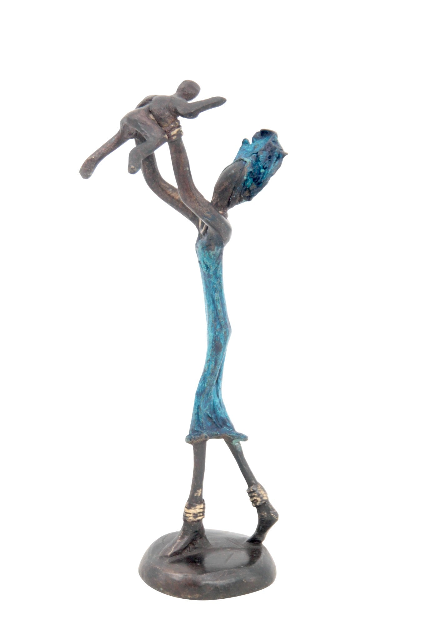 Bronze 15 cm bleu n°14 