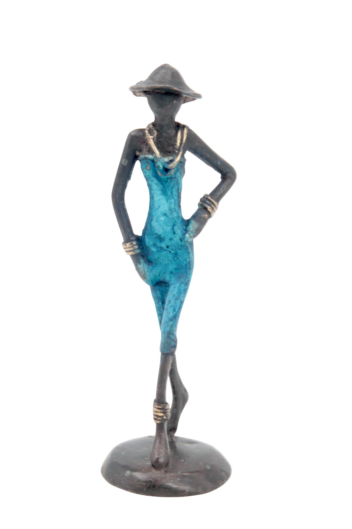 Bronze 15 cm bleu n°20 