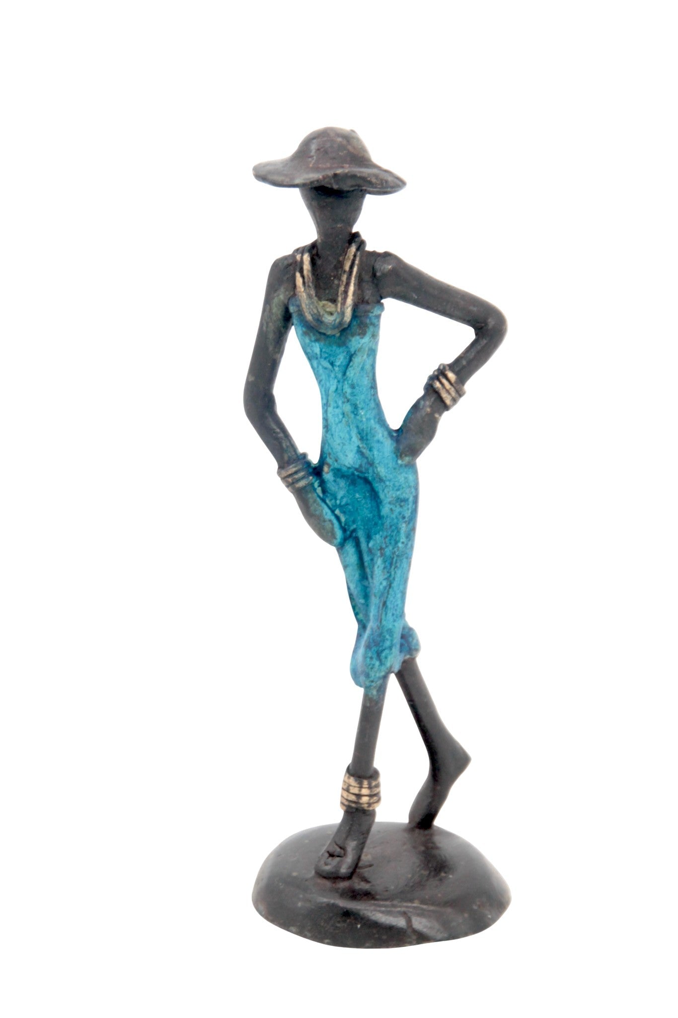 Bronze 15 cm bleu n°26 