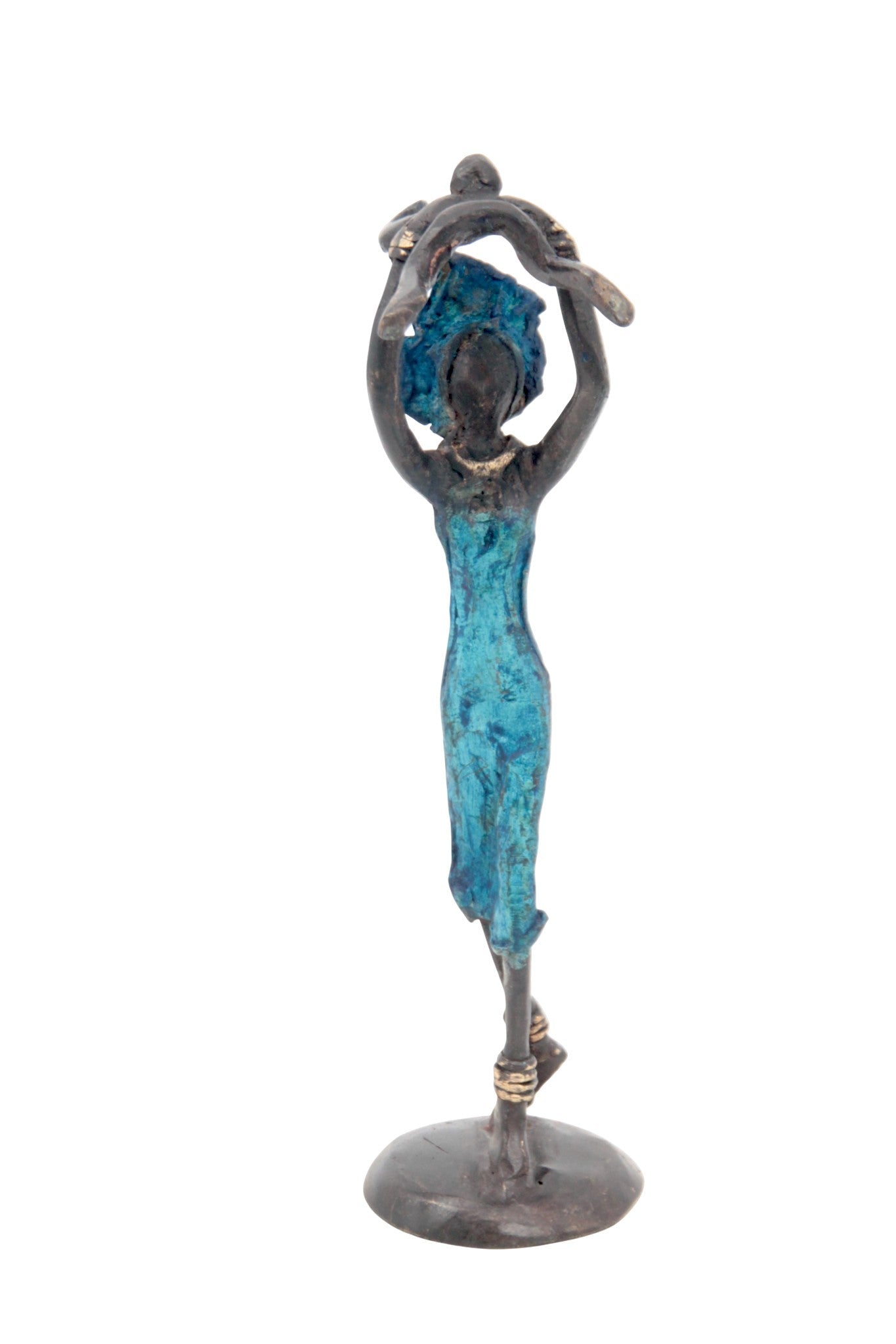 Bronze 15 cm bleu n°33 