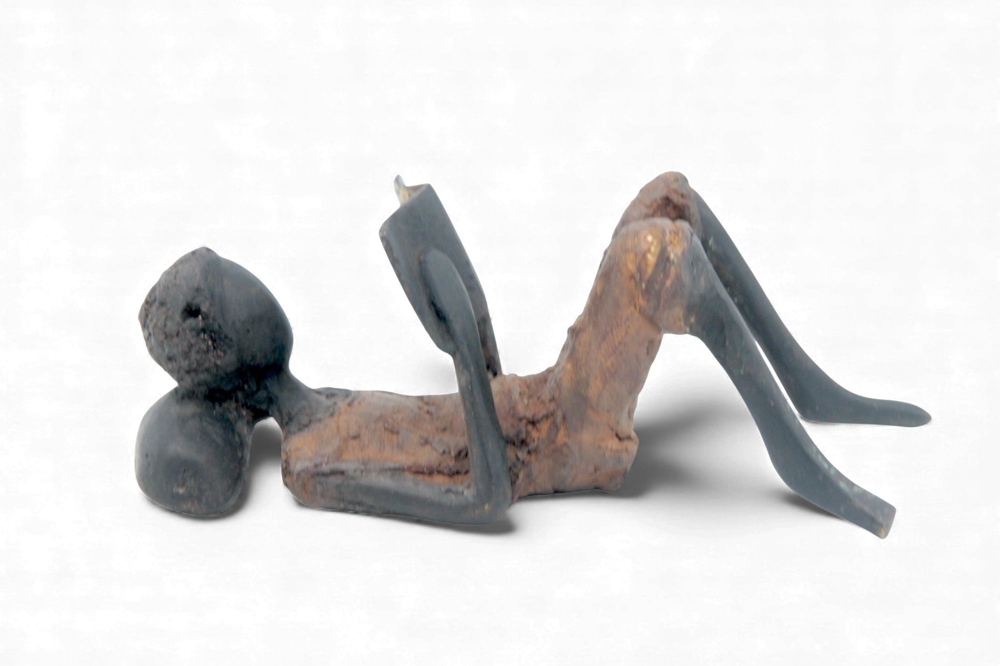 Bronze allongé 20 cm marron n°3 