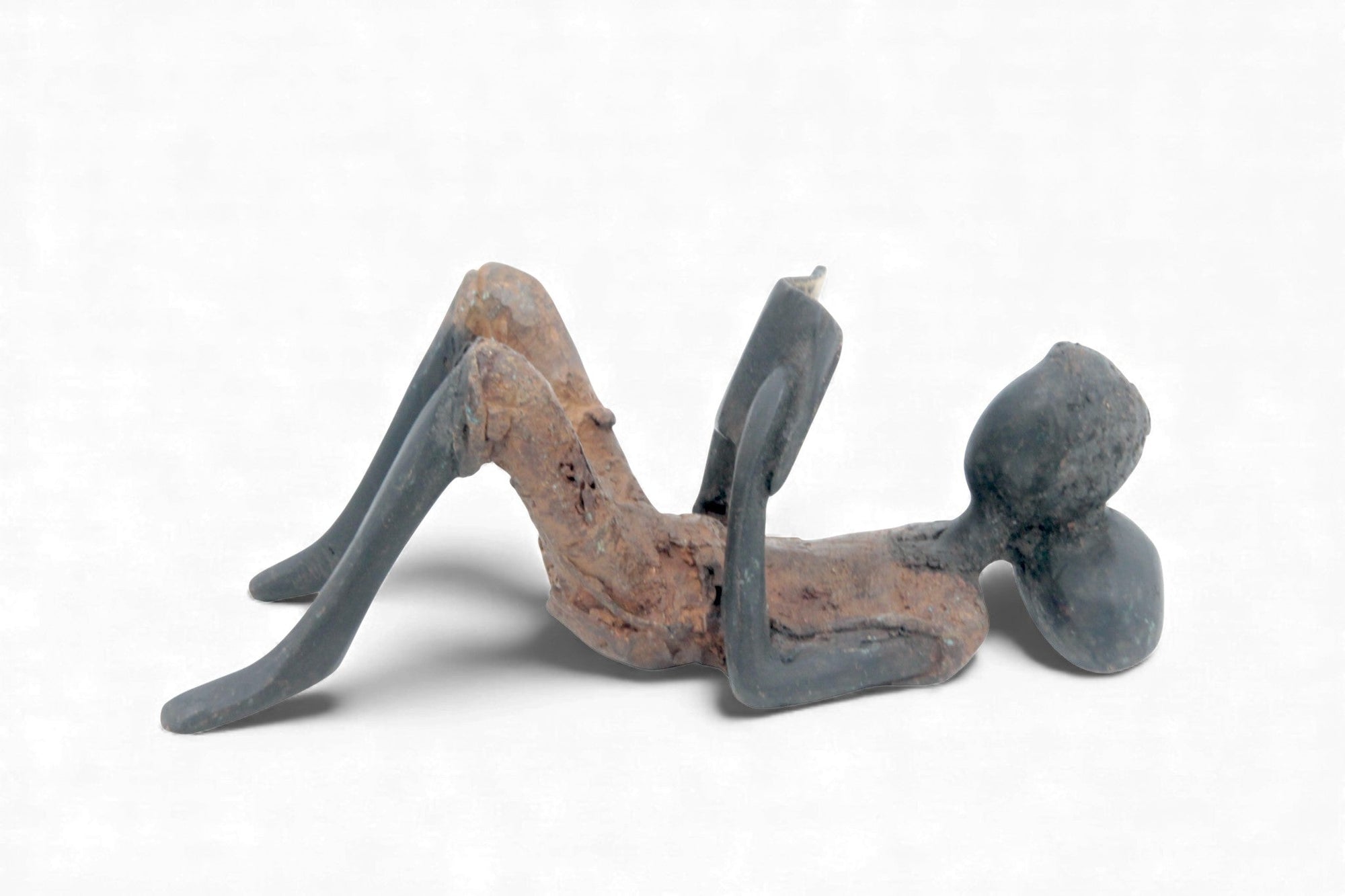 Bronze allongé 20 cm marron n°3 