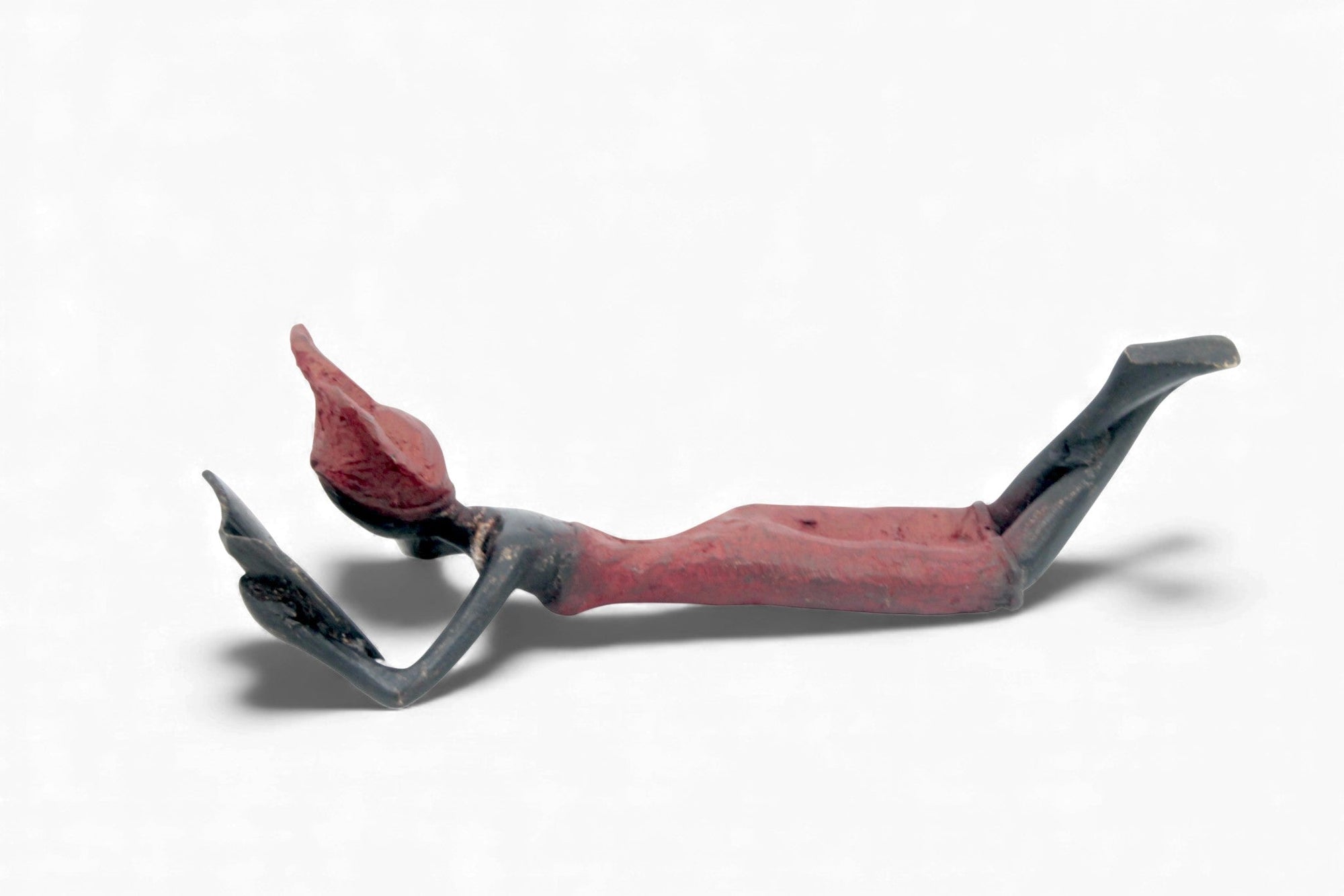Bronze allongé 20 cm rouge n°5 