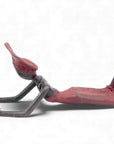 Bronze allongé 20 cm rouge n°11 