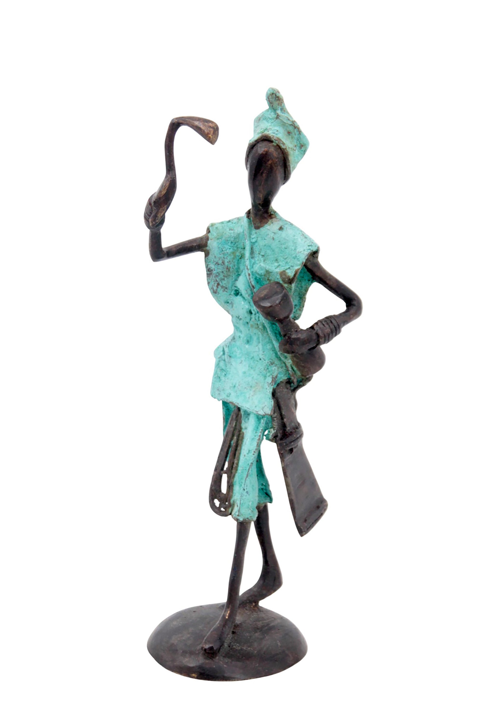 Man 23 cm turquoise n°1 