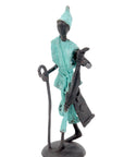Man 23 cm turquoise n°1 