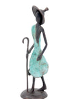 Man 23 cm turquoise n°2 
