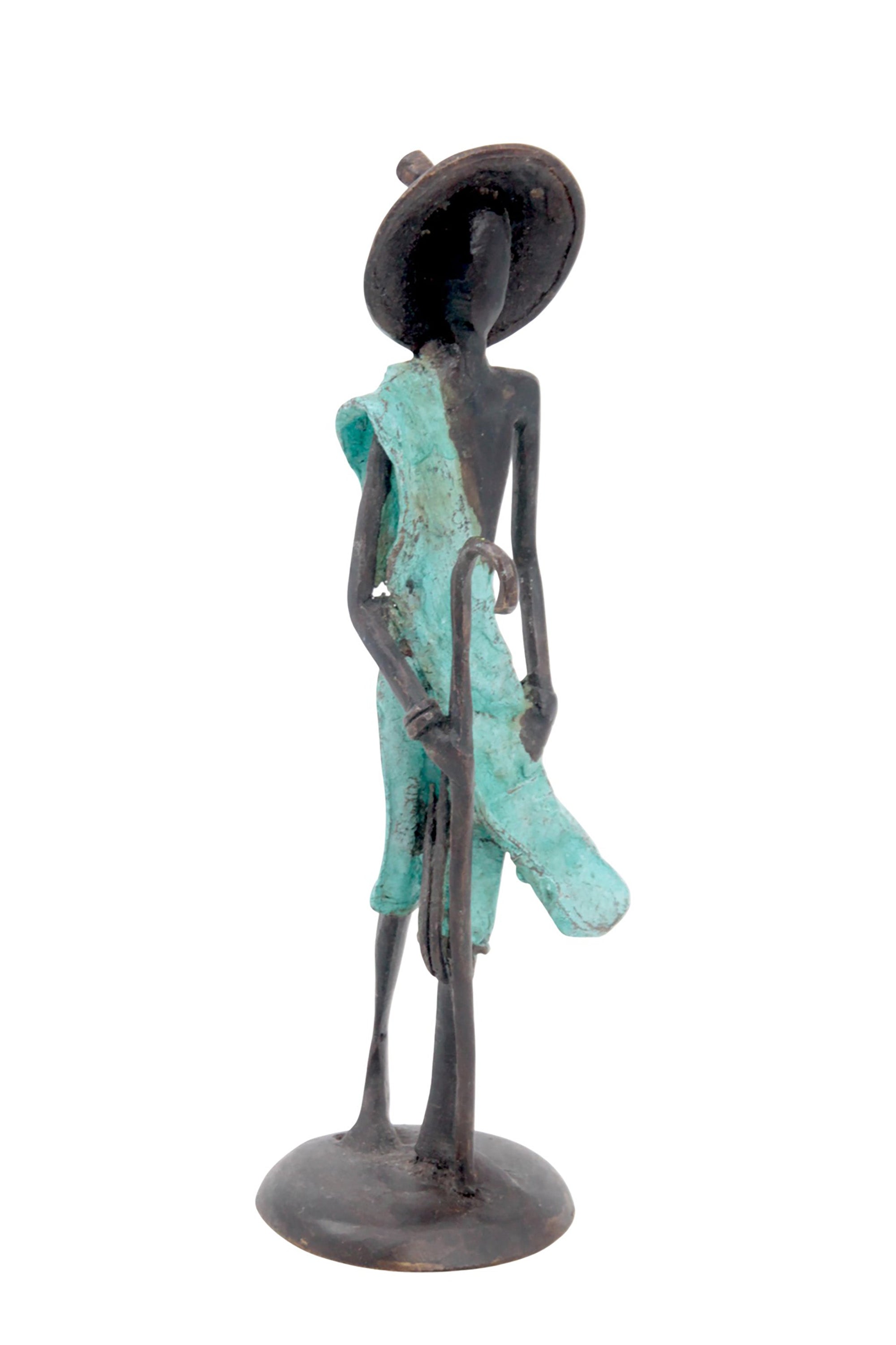 Man 23 cm turquoise n°2 