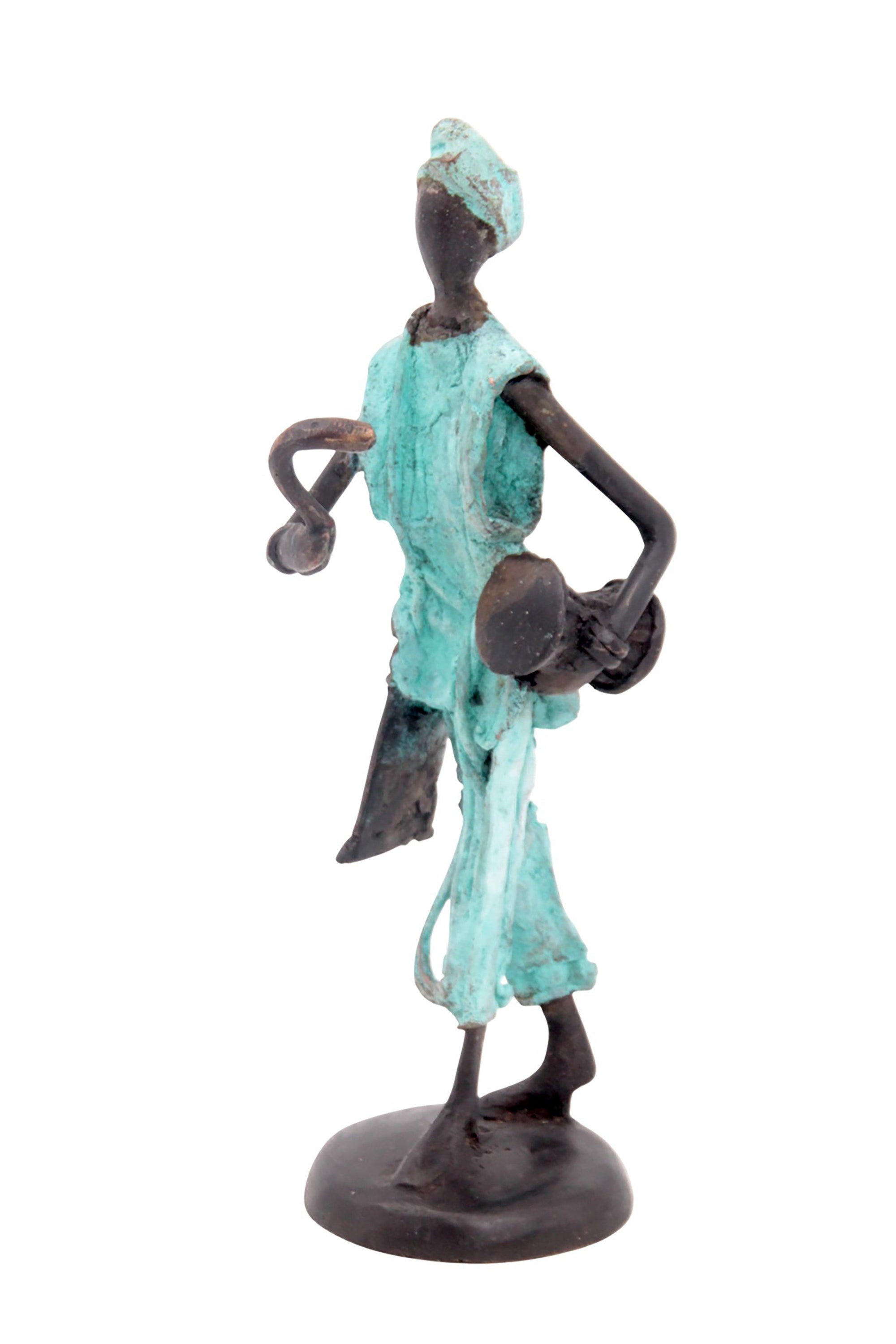 Man 23 cm turquoise n°3 