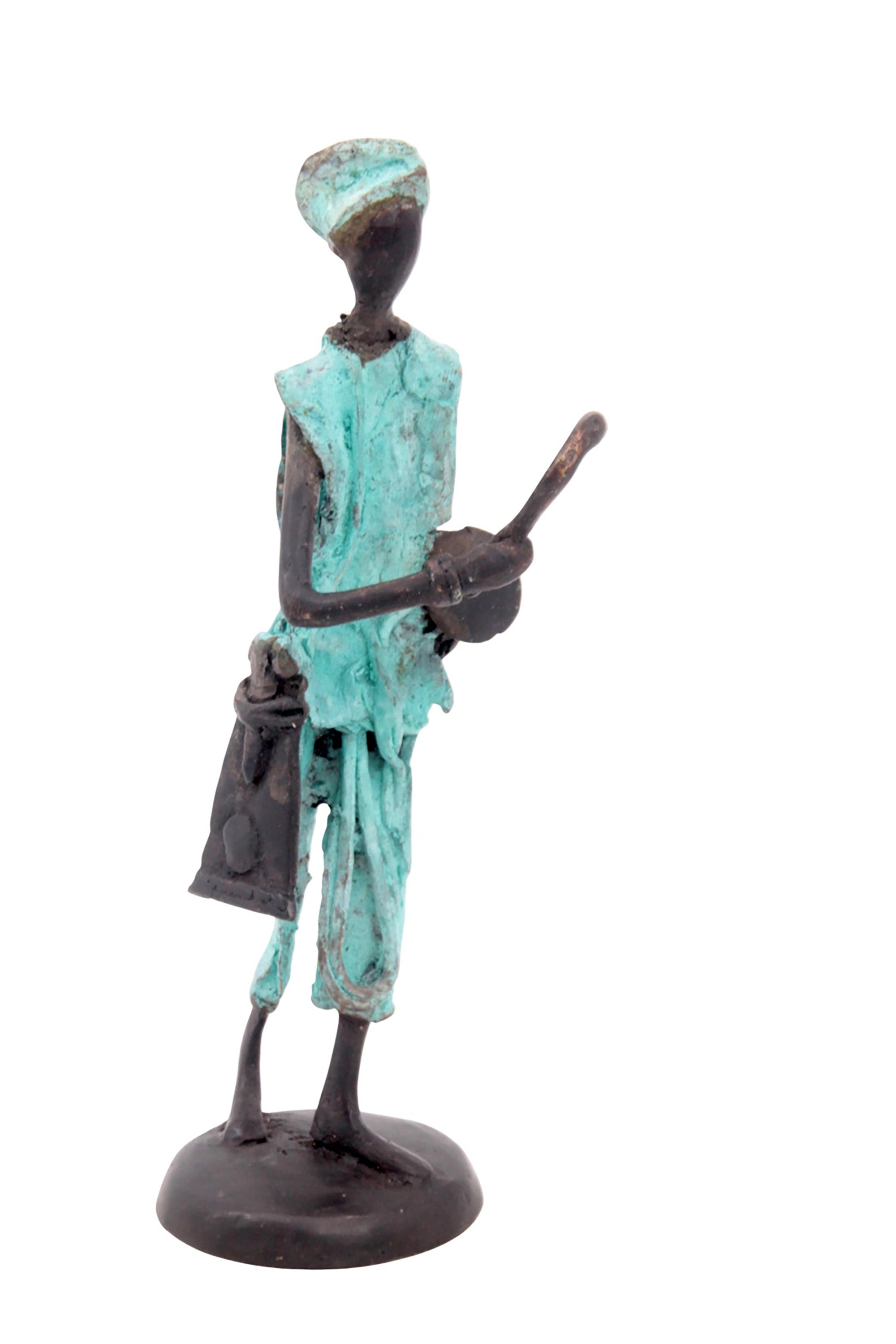 Man 23 cm turquoise n°3 