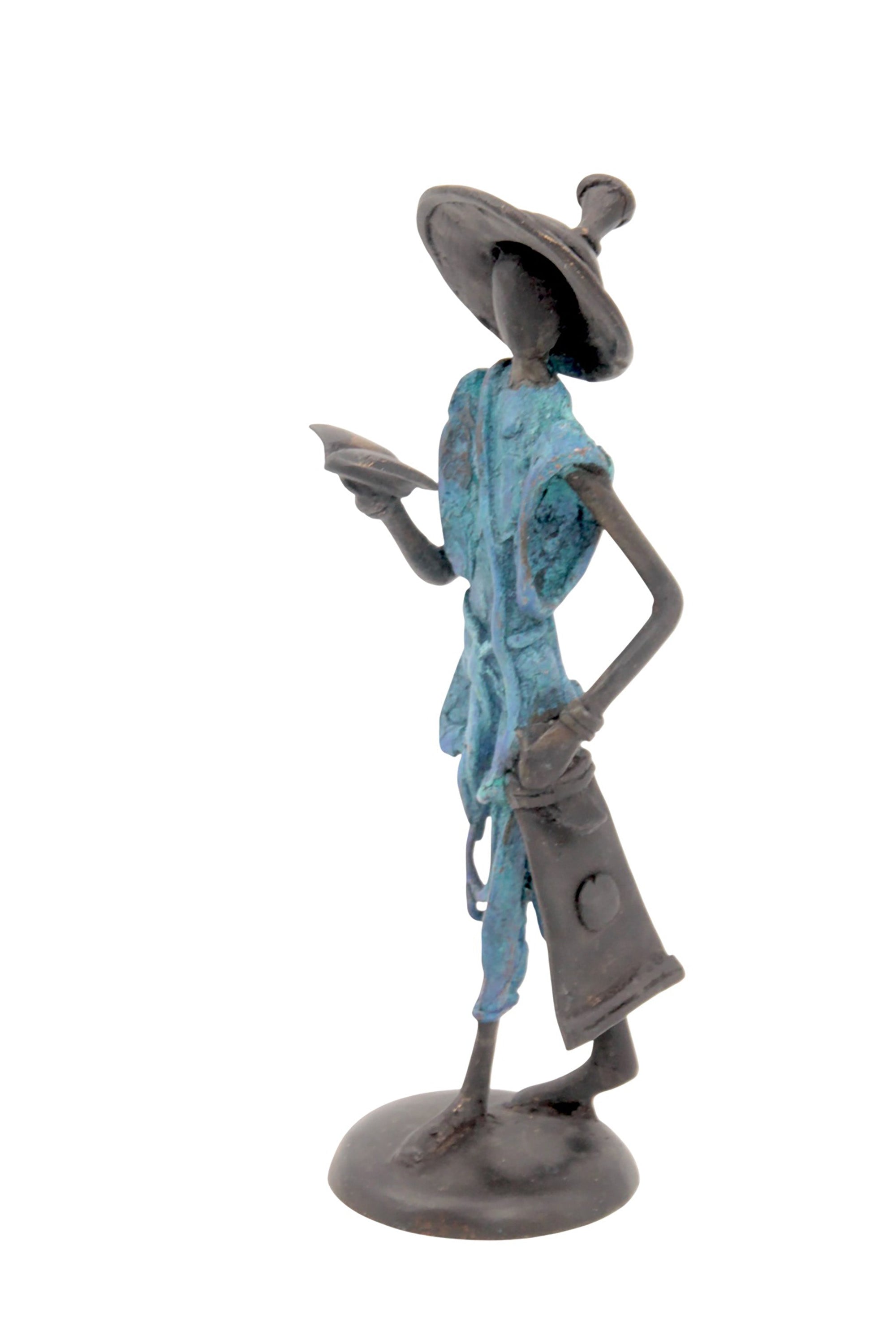 Man 23 cm blue n°3 