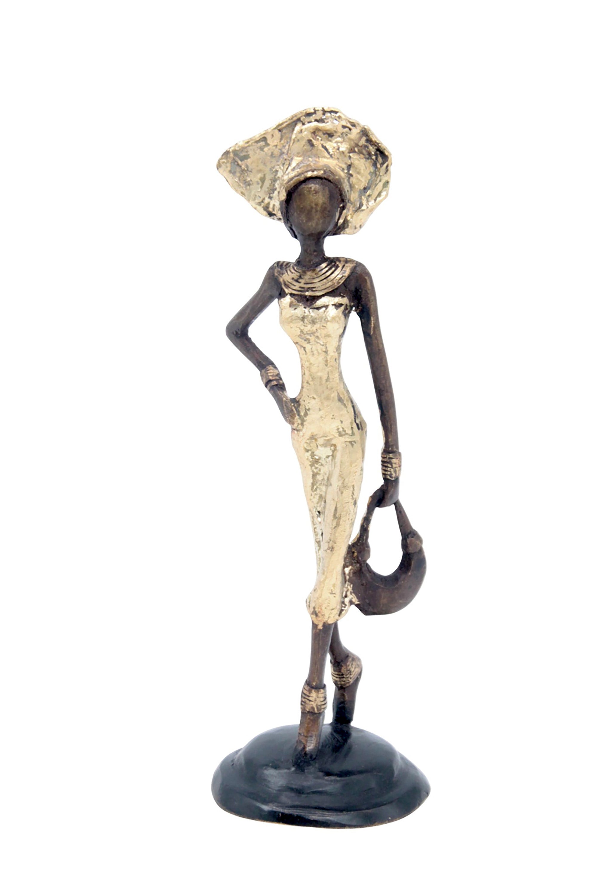 Bronze 20 cm doré n°9 