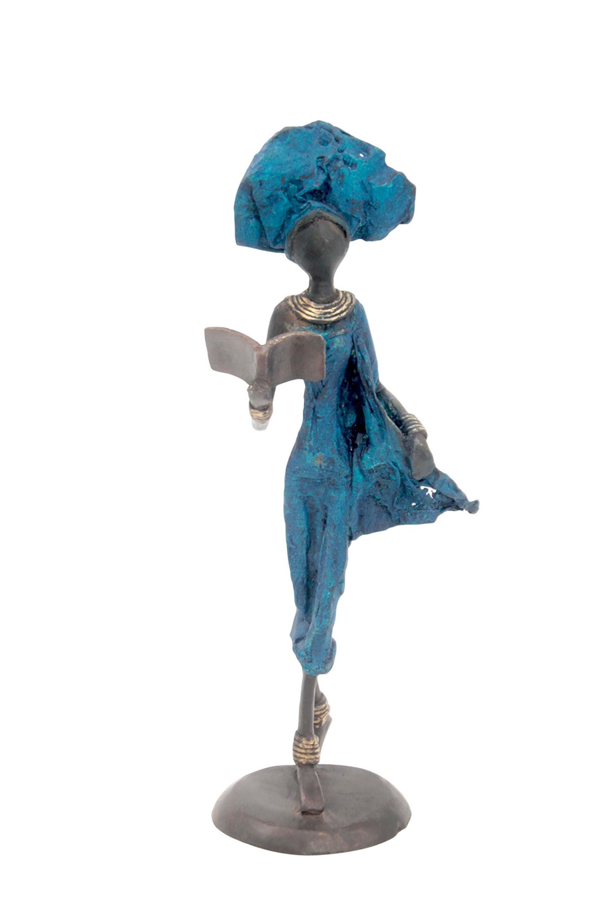 Bronze 25 cm bleu n°28 