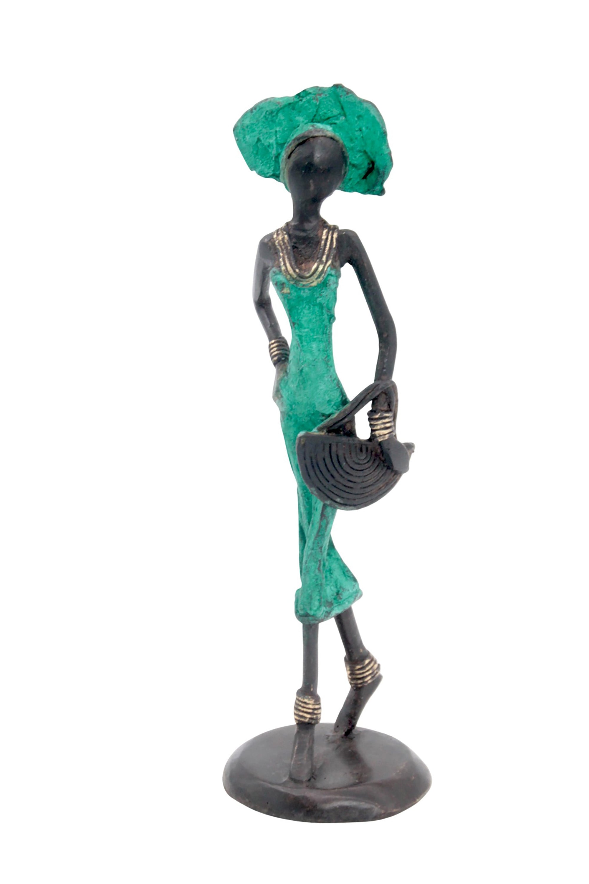 Bronze 25 cm vert n°20 