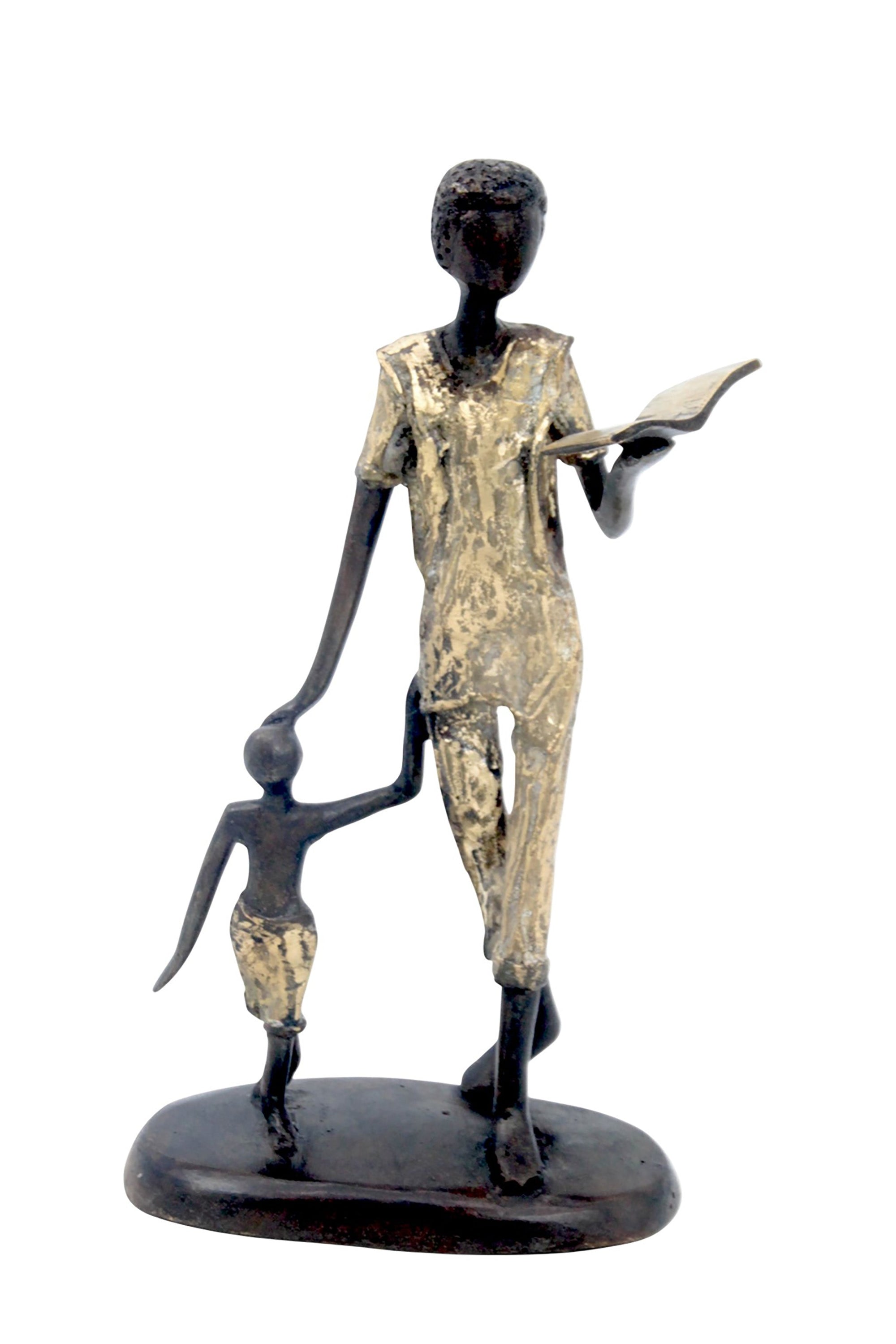 Bronze 25 cm doré n°12 