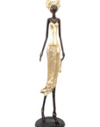 Bronze Issouf 70 cm doré n°1 