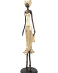Bronze Issouf 70 cm doré n°1 