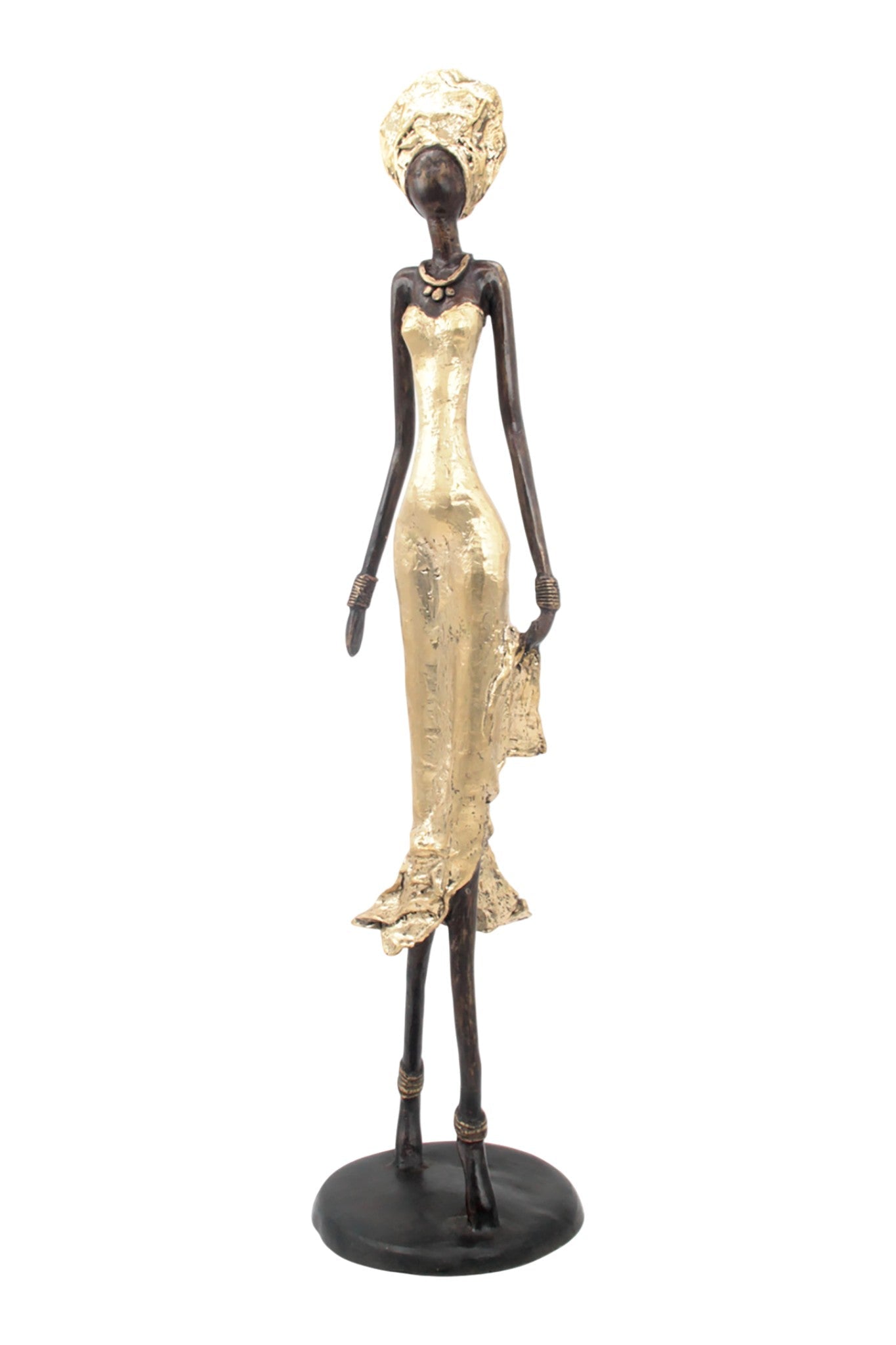 Bronze Issouf 70 cm doré n°1 