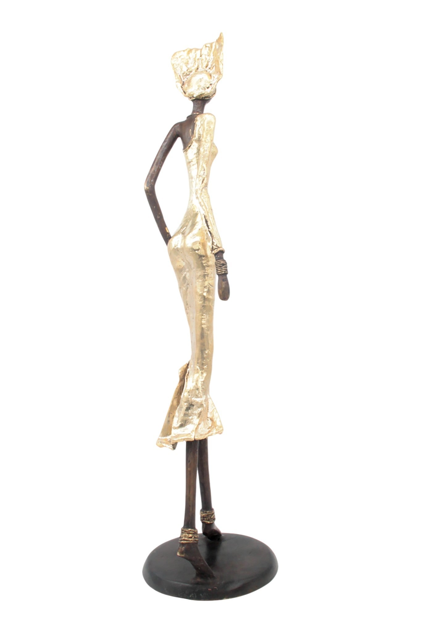Bronze Issouf 70 cm doré n°1 
