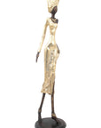 Bronze Issouf 70 cm doré n°1 