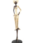 Bronze Issouf 70 cm doré n°3 