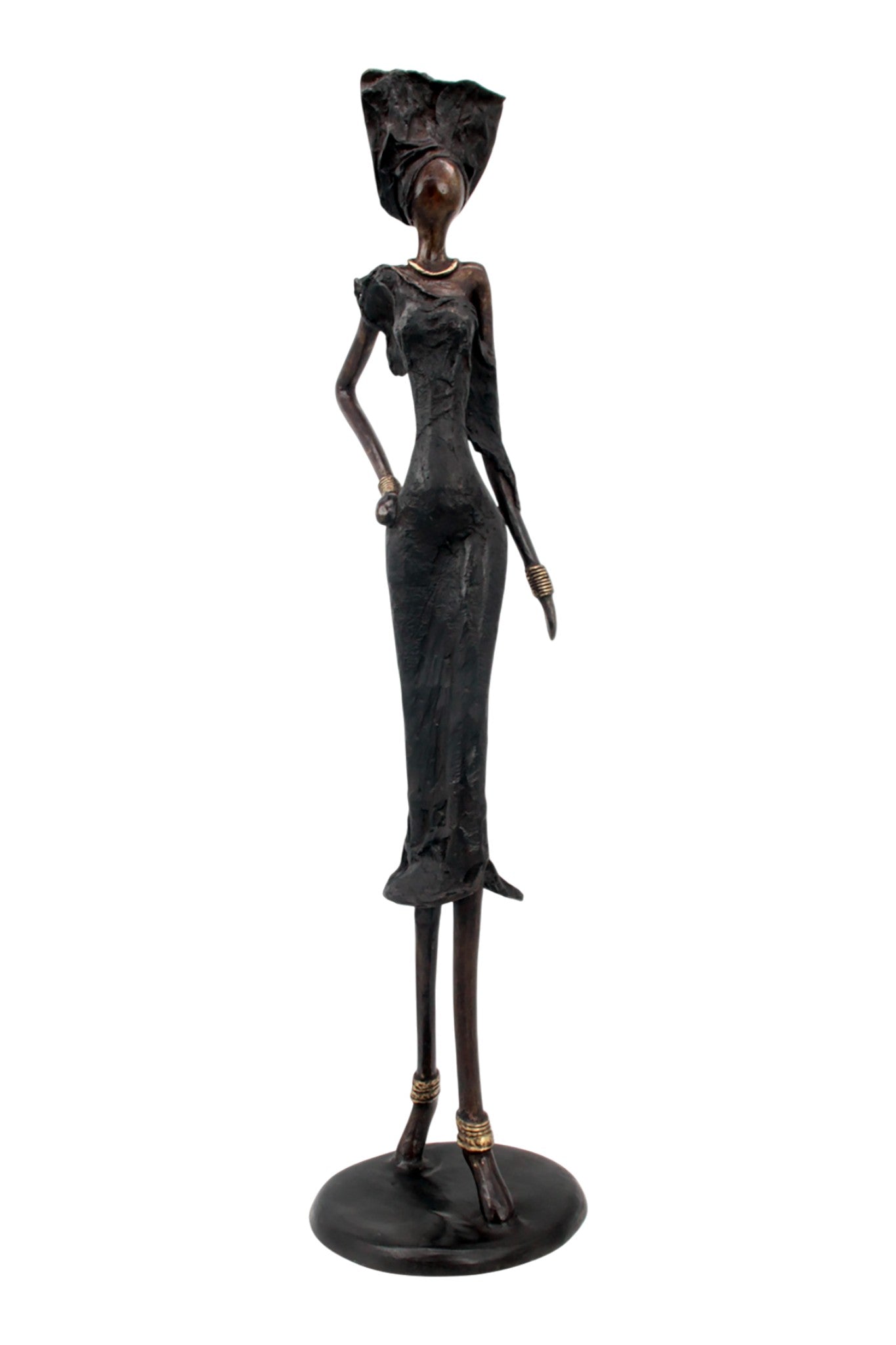 Bronze Issouf 70 cm noir n°1 