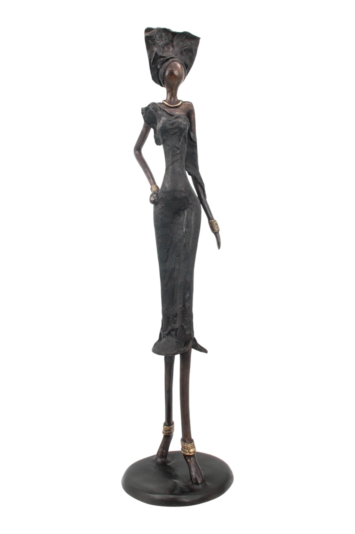 Bronze Issouf 70 cm noir n°1 