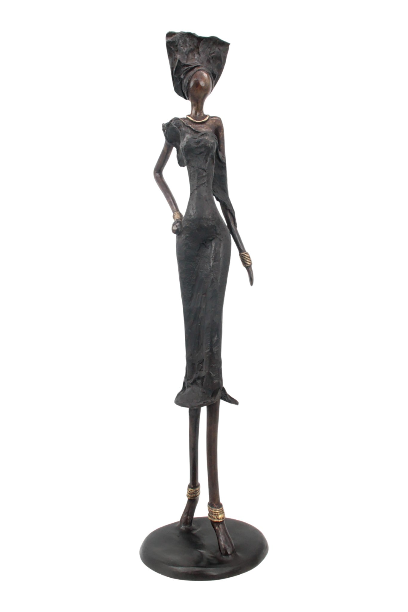 Bronze Issouf 70 cm noir n°1 