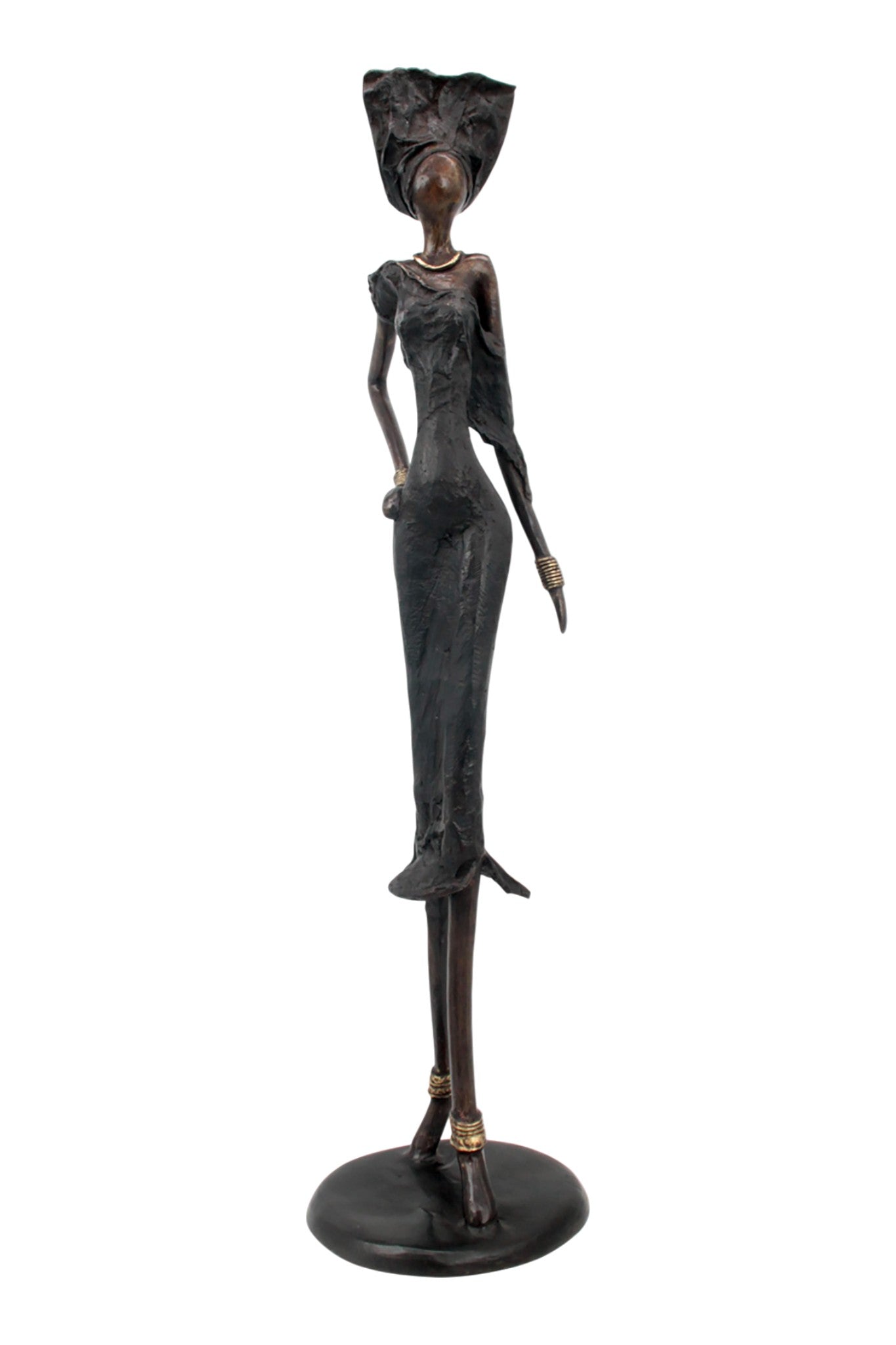 Bronze Issouf 70 cm noir n°1 