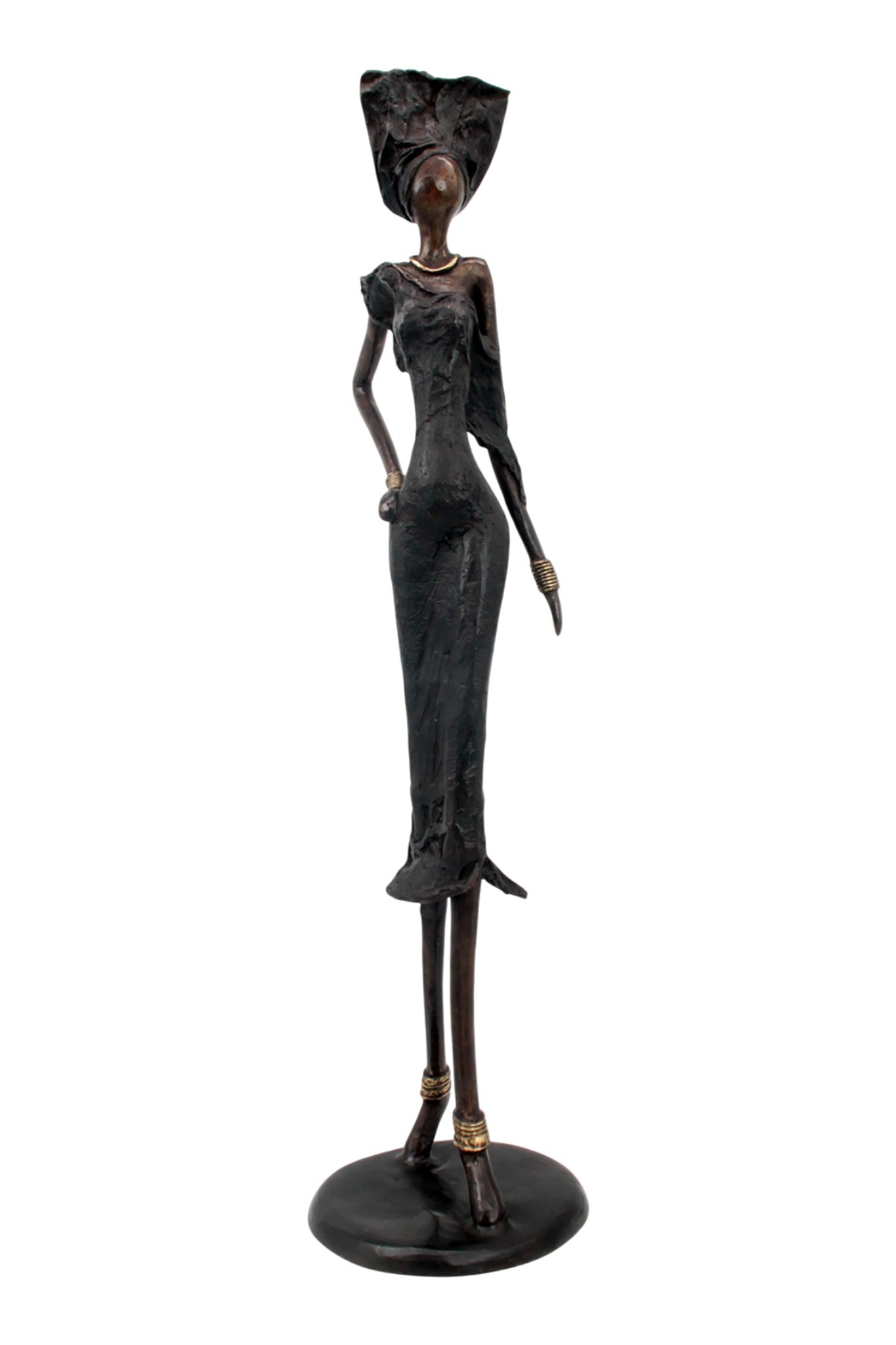 Bronze Issouf 70 cm noir n°1 