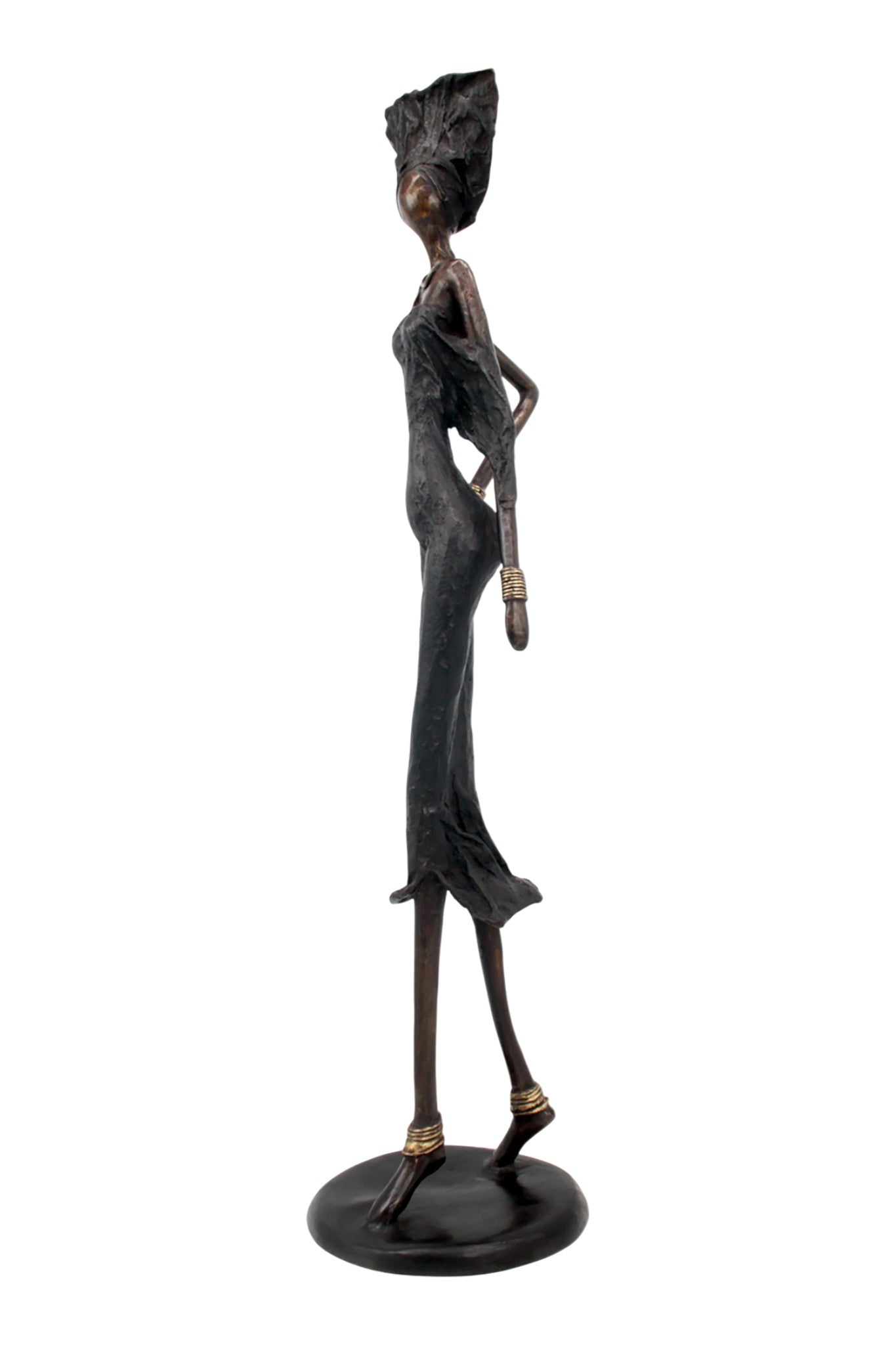 Bronze Issouf 70 cm noir n°1 