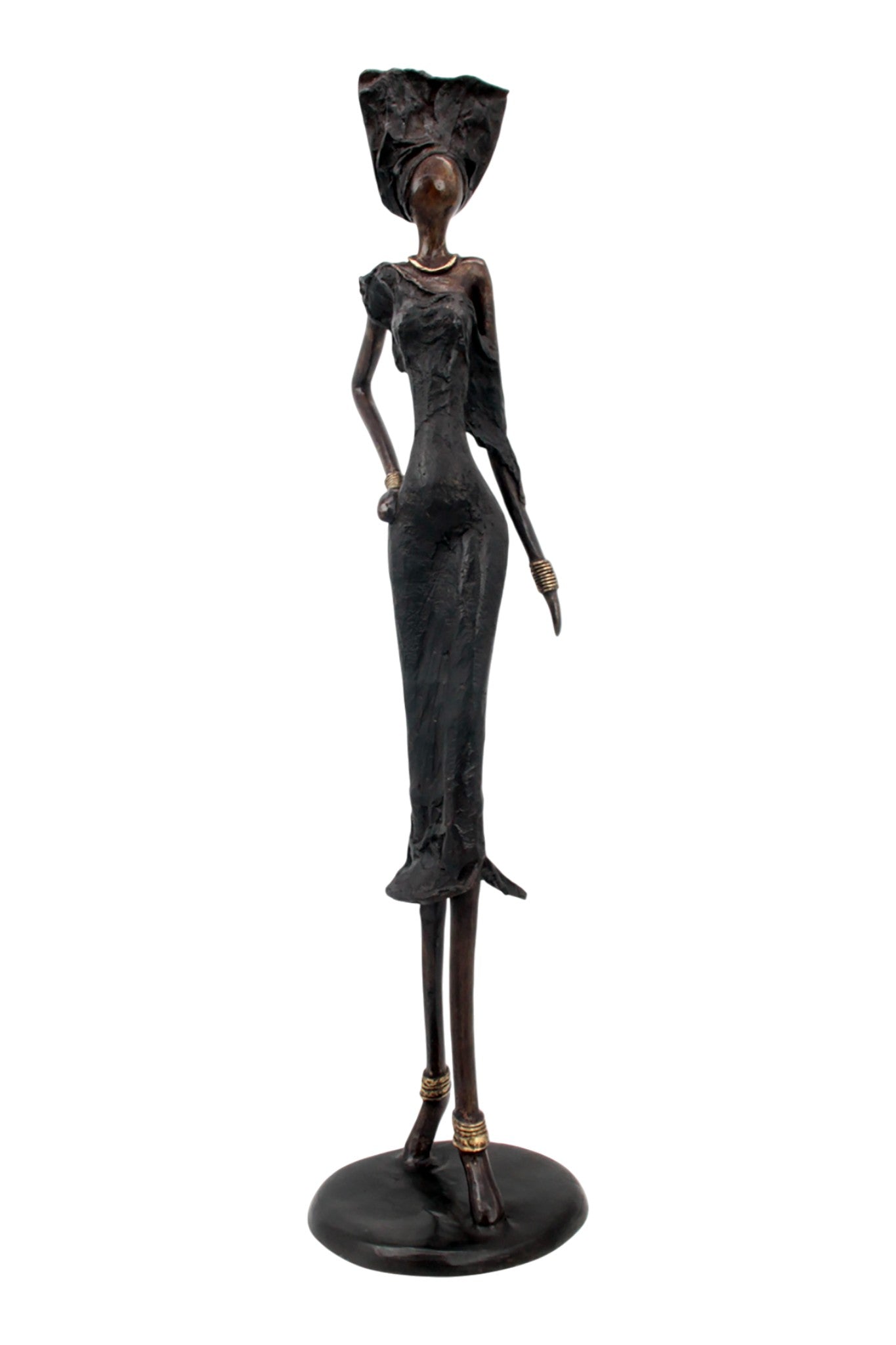 Bronze Issouf 70 cm noir n°1 