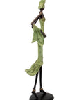 Bronze Issouf 70 cm vert n°1 