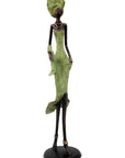Bronze Issouf 70 cm vert n°1 