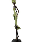Bronze Issouf 70 cm vert n°1 